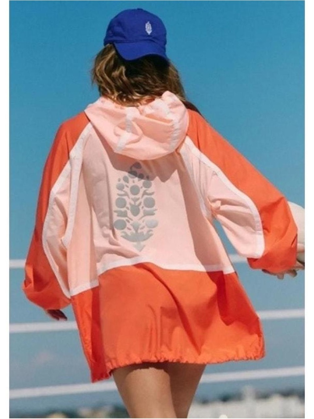 NWOT Free People Like The Wind Logo Jacket